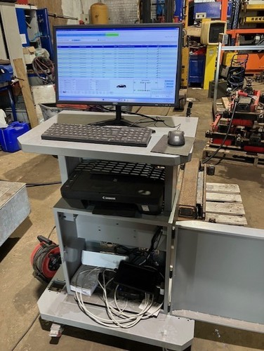 Roller brake tester model - roller, /