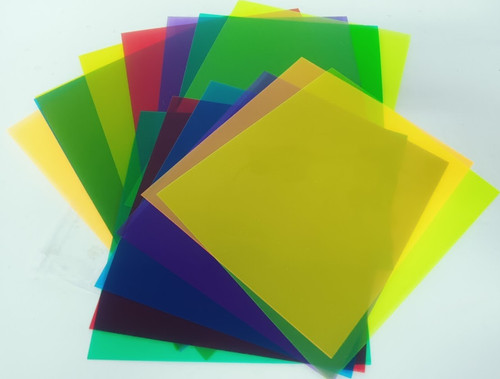 Assorted colour gel light - colour,