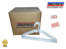 x500 PLAIN WIRE WHITE HANGERS