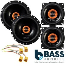 Fiat Punto MK2 Edge Audio Front Door & Rear Shelf Car Speakers Upgrade Kit