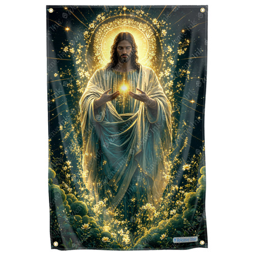 Jesus christ halo radiant - christ,