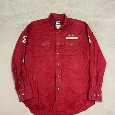 Wrangler Western Shirt Long Sleeve With Chest Pockets And Embroidered Men S M