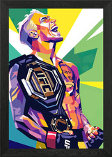 UFC Champion Portrait Framed