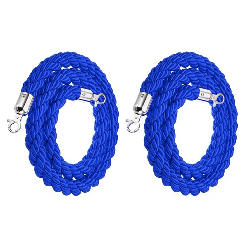 2pcs stanchion rope - 2pcs, twisted