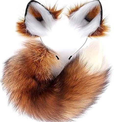 Fox costume ears therian - ears,