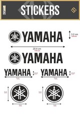 2X Yamaha Logo Stickers Decals