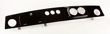 Classic Mini charcoal dashboard gloss black 2 clock w/chrome + 3 dash RHD new