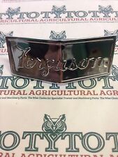 Ferguson Te20 Grey Fergie Tractor Front Badge Chrome