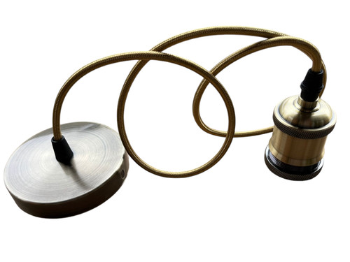 E27 ceiling rose light - rose,