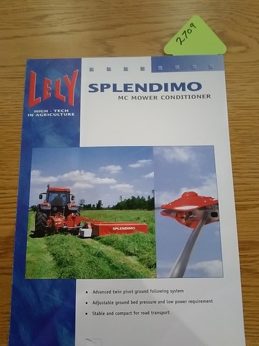 Lely splendimo mower - lely,
