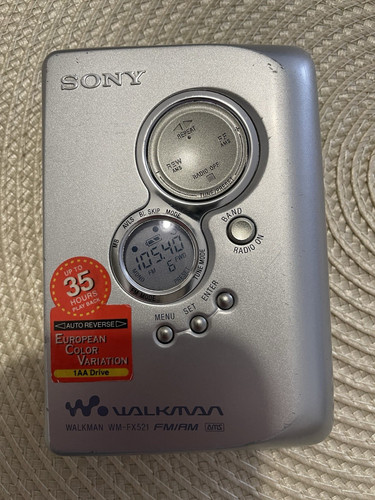 Sony walkman fx521 fm - sony, wm-fx521