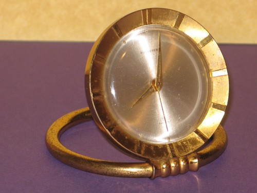Bucherer travel alarm clock - travel,