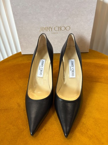 Jimmy choo black leather - choo,