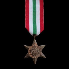 WW2 British Italy Star Medal