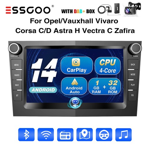 Dab android car stereo - dab+, 14