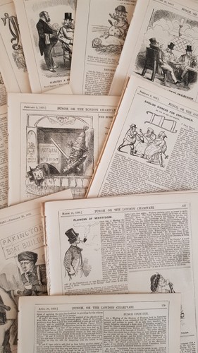 Vintage magazine punch book - magazine,