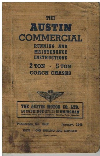 Austin ton 6 cyl 3 - to, 3.5