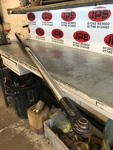 Hydraulic single acting mast