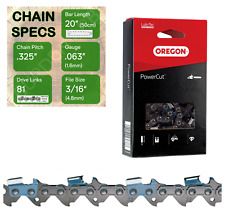 20" OREGON Chainsaw Chain for STIHL MS260 MS270 MS271 MS280 MS291 026 & 028