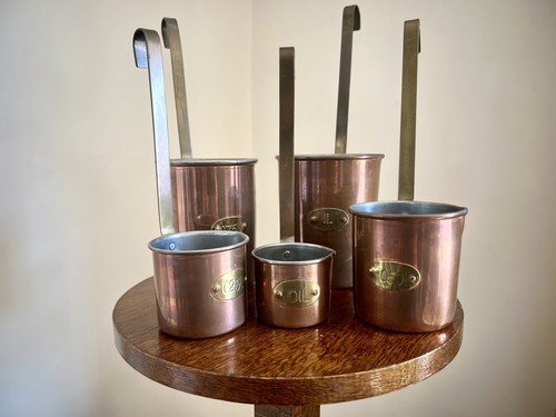 Set graduated copper - of, 5