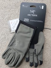 M Genuine ARC'TERYX Forage Green GORE-TEX VENTA GLOVES Multi Sport Soft Shell