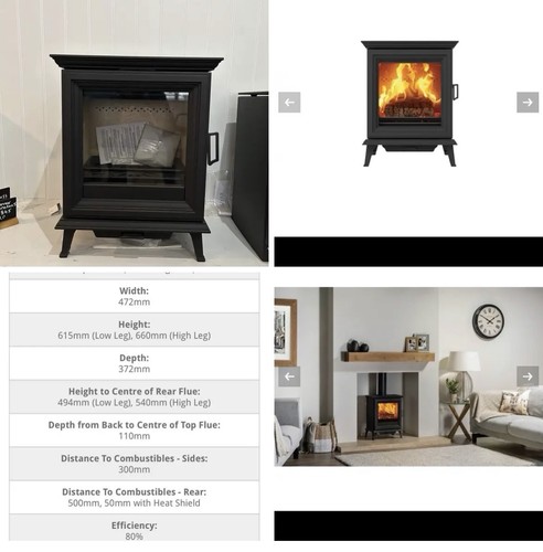 Stovax sheraton 5kw multi fuel - stovax,