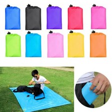 Outdoor Pocket Picnic Blanket Camping Waterproof Beach Mat Travel Sand Free Rug