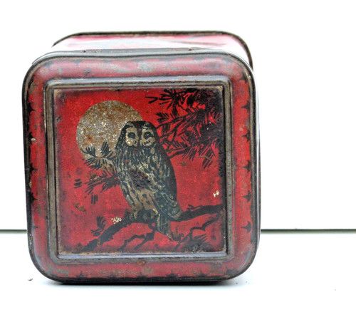 Rare art deco tea caddy - art,