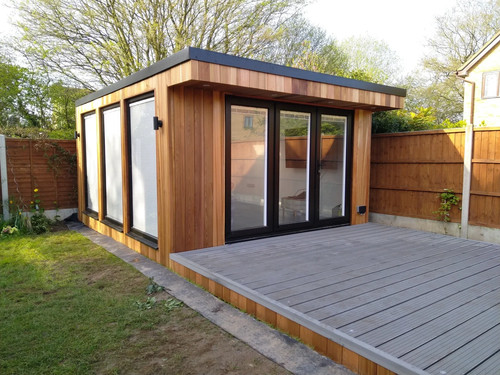 Insulated garden room - insulated, /