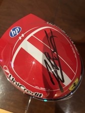 Signed Charles Leclerc 2025 Ferrari F1 Mini Helmet 1/2 Scale