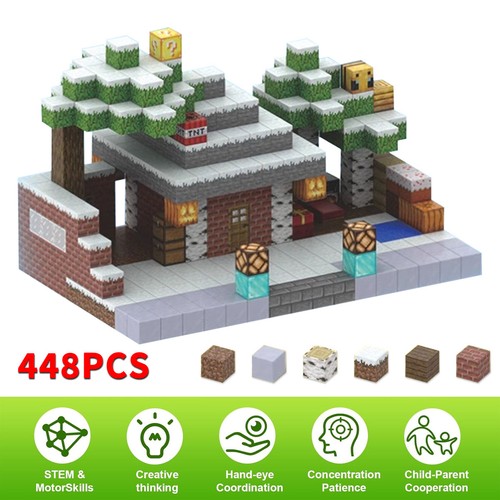 Minecraft magnetic building - minecraft,