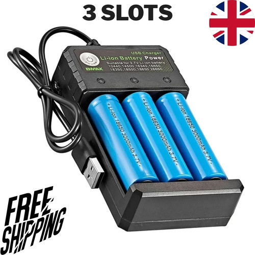 Smart charger for 18650 7v - charger,