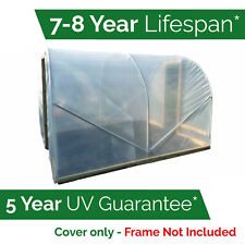 7.3m x 6m Polytunnel Cover 720 Gauge Plastic Sheeting