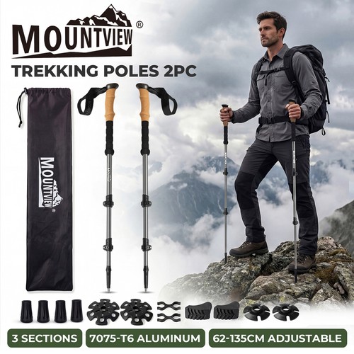 Mountview trekking poles - mountview,