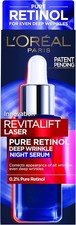 L'Oreal Revitalift Laser Pure Retinol Deep Wrinkle Night Serum 30ml - NEW BOXED