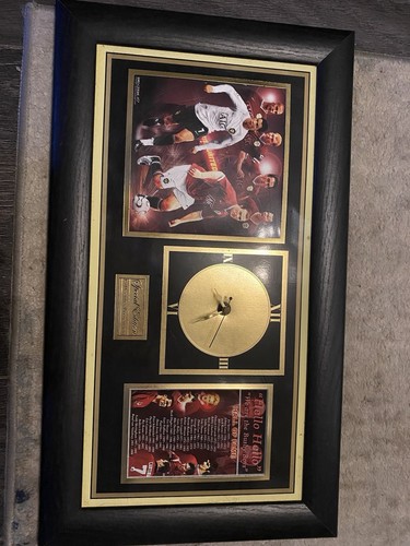 Manchester united framed clock - united,