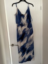 Quiz Women's Midaxi Dress Pastel Marble Print, Size 16