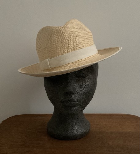 Vintage panama trilby - vintage,