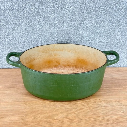 Vintage creuset 25cm green - vintage, le