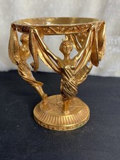 Franklin Mint Crystal Vision Gold Stand - Stand Only Crystal Ball Not Included