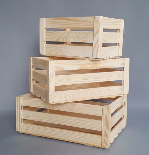 Wooden crates boxes - wooden,