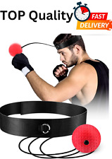 Boxing Fight Ball Punch Exercise Head Band Reflex Speed Training UK