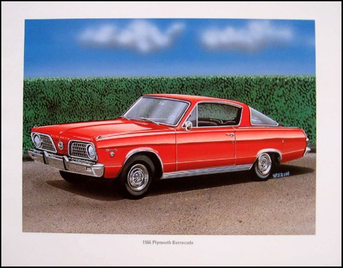 1966 plymouth barracuda - 1966,