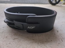 AQF Leather Lifting Gym Belt