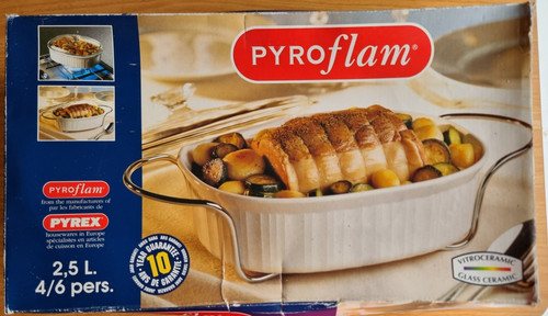 Pyrex pyroflam plus oval - pyroflam,