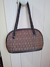 Handcrafted rattan bamboo bag