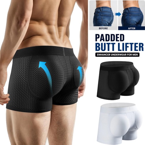 Mens padded underwear butt - padded,