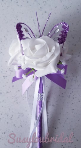 Lovely lilac white butterfly - lilac,