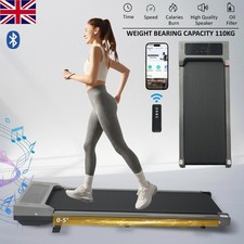 4-in-1 Walking Pad Treadmill Home Office Under Desk Treadmill with 5% Incline