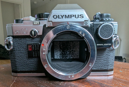 Olympus 35mm slr - om-10,